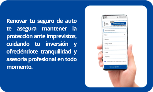 renovar tu seguro de auto