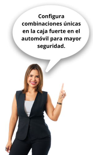 caja fuerte en el automovil
