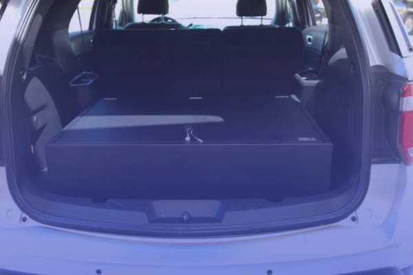 caja fuerte en el automovil