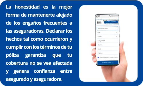 engaños frecuentes a las aseguradoras