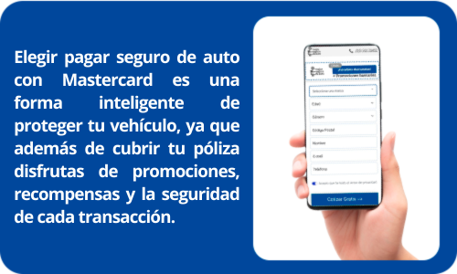 pagar seguro de auto con mastercard