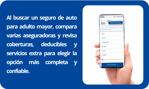seguro de auto para adulto mayor​