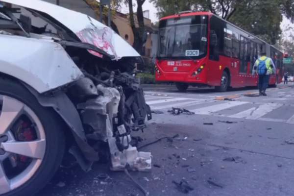 metrobus que pasa si chocas uno