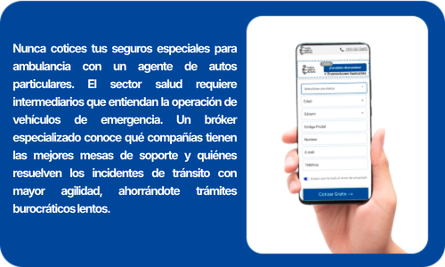 seguros especiales para ambulancia