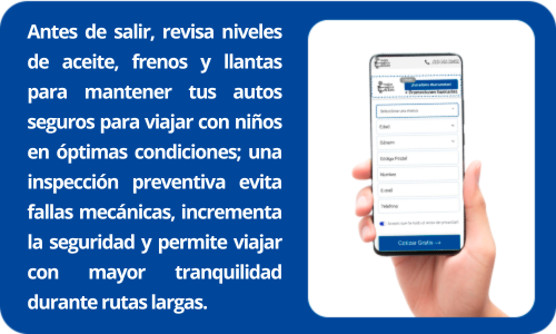 autos seguros para viajar con ninos