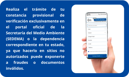 constancia provisional de verificacion
