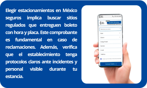 estacionamientos en mexico seguros