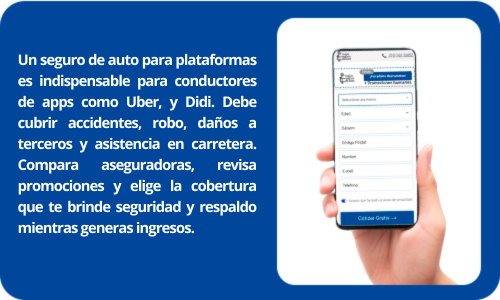 seguro de auto para plataformas