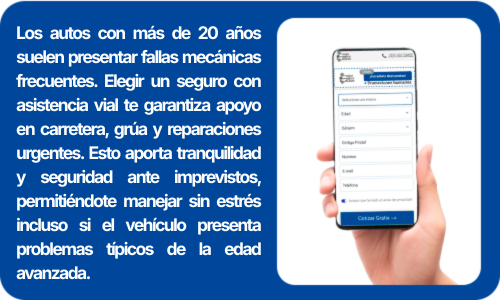 seguros para autos de más de 20 años