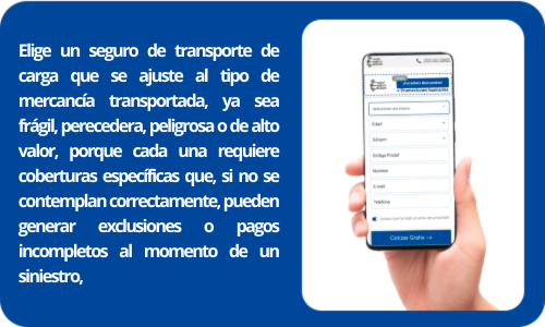 seguro de transporte de carga
